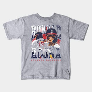 Ronald Acuna Jr. Atlanta Vintage Kids T-Shirt